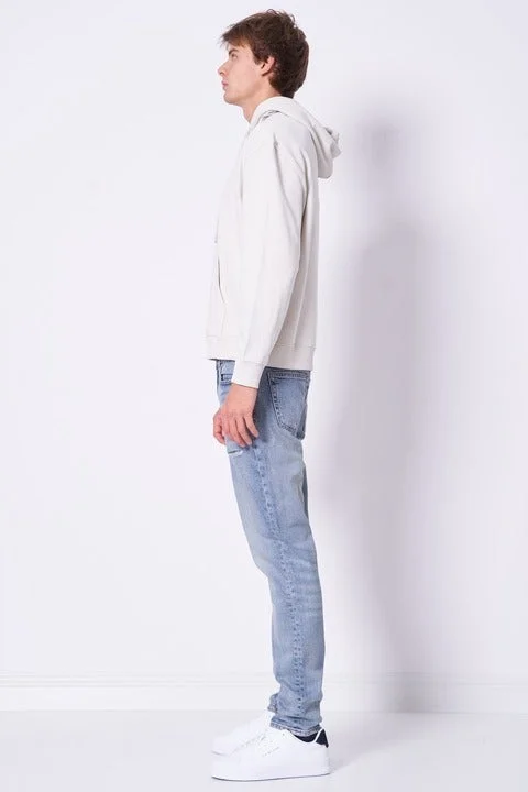 Calvin Klein Jeans  Cotton Terry Monogram Hoodie for Men | Best Price UAE