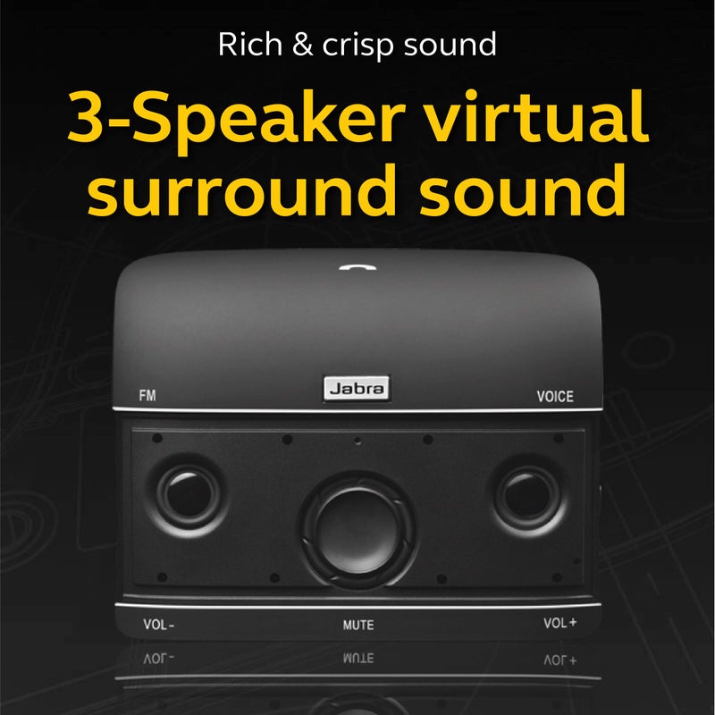 Jabra 100-46000000-02 Freeway Bluetooth in-Car Speakerphone (U.S. Retail Packaging) - Image 3