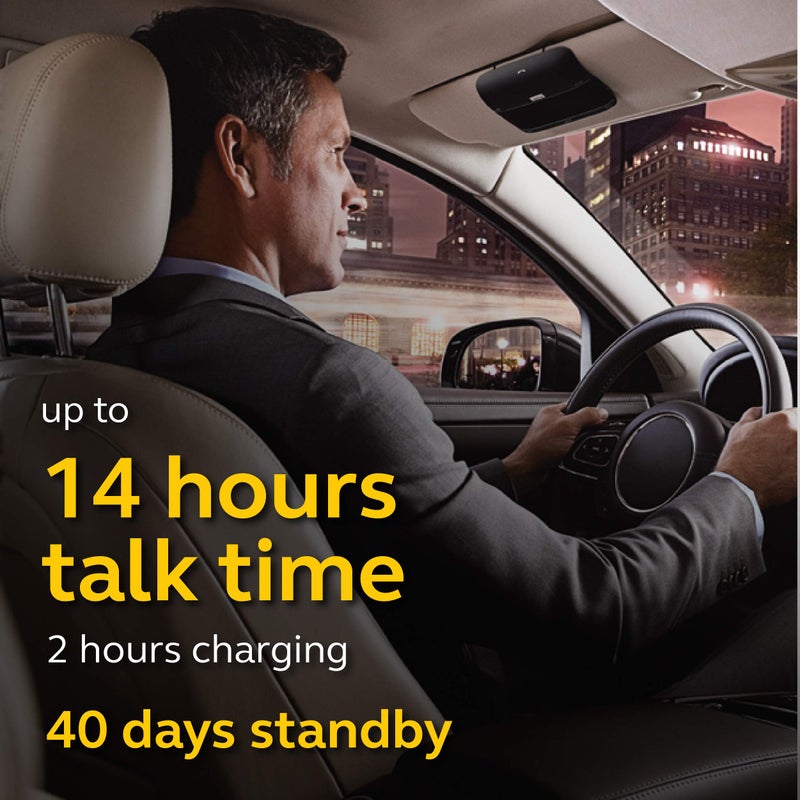 Jabra 100-46000000-02 Freeway Bluetooth in-Car Speakerphone (U.S. Retail Packaging) - Image 2