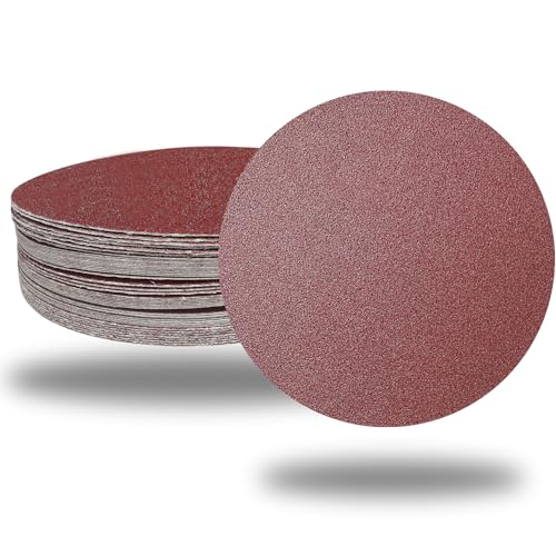 SACKORANGE Premium 60 PCS 6" PSA Sanding Discs - 10 Each of 80 100 120 180 240 400 Grit - 6 Inch Self Adhesive Stickyback Sandpaper Discs for DA Sander, Sand Automotive Car Paint, Woodworking Wood, Metal - Image 1