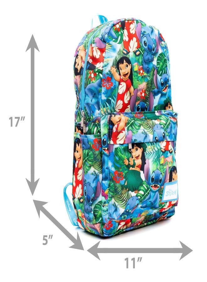 Wondapop Disney Lilo and Stitch 17" Full Size Nylon Backpack - Image 5