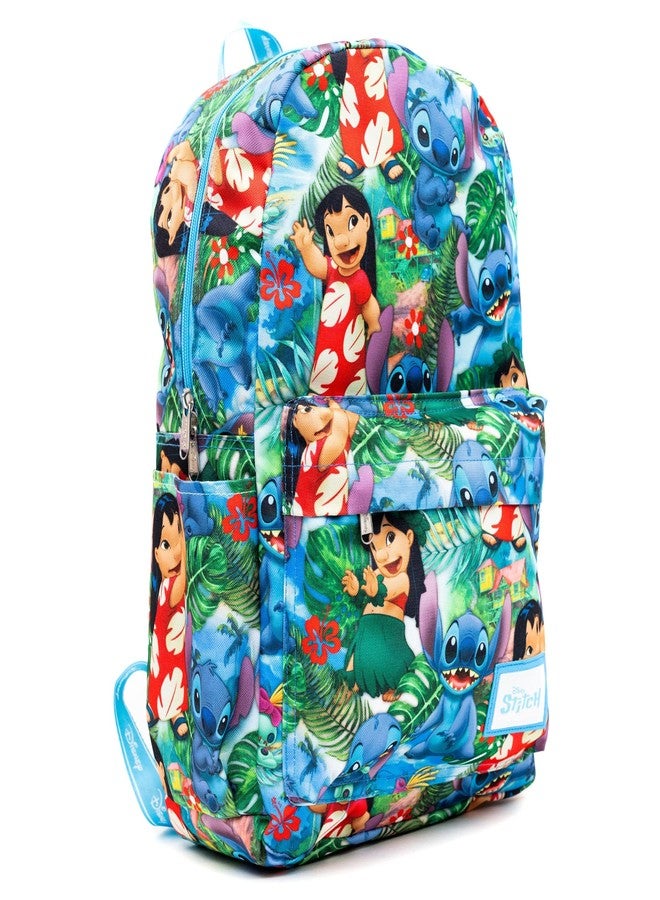 Wondapop Disney Lilo and Stitch 17" Full Size Nylon Backpack - Image 2