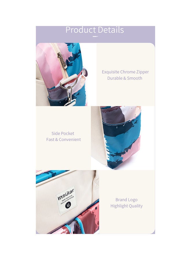 NIBEMINENT Printed Baby Diaper Handbag - Image 4