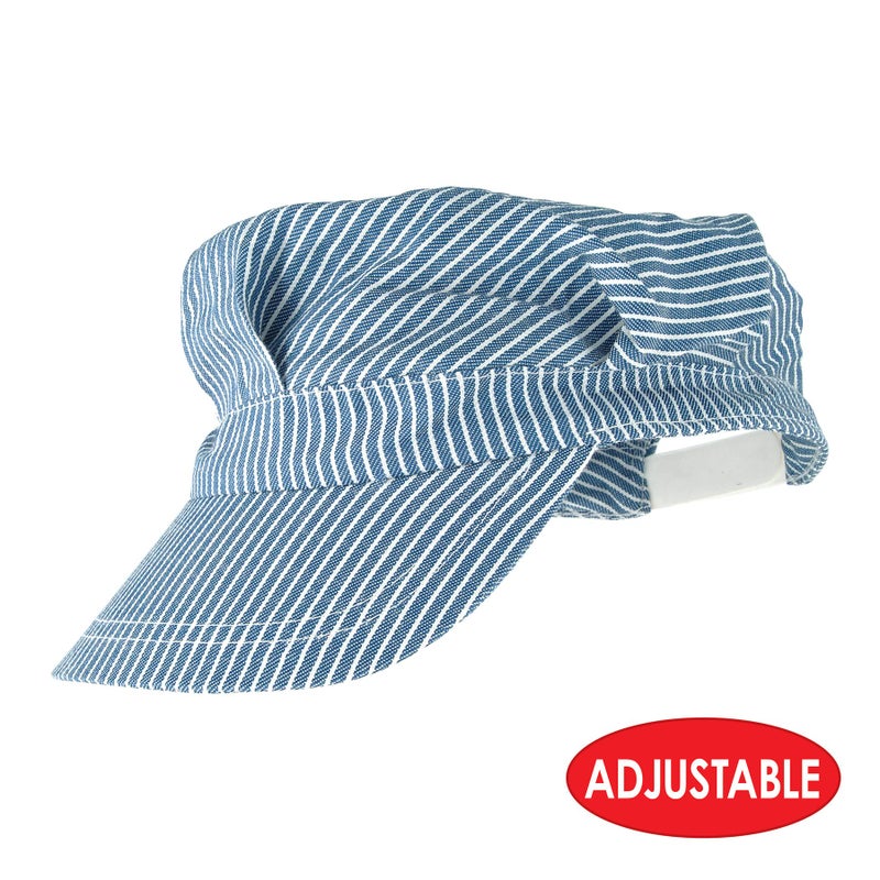 Beistle Train Engineer Hat -Blue - Image 3