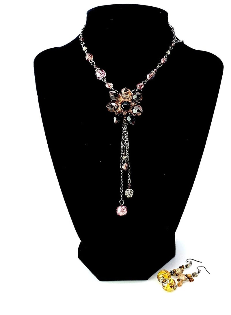 3 Pcs Set Jewelry Stand Neck manniquin Necklace Holder - Image 5
