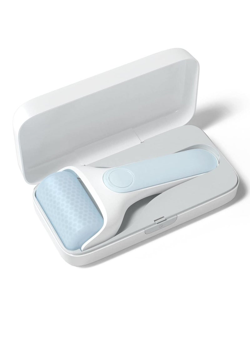NIBEMINENT Ice Roller Cold Massager Rollers for Face and Body Massage Eyes Depuff Pain Release with Travel Case - Image 5
