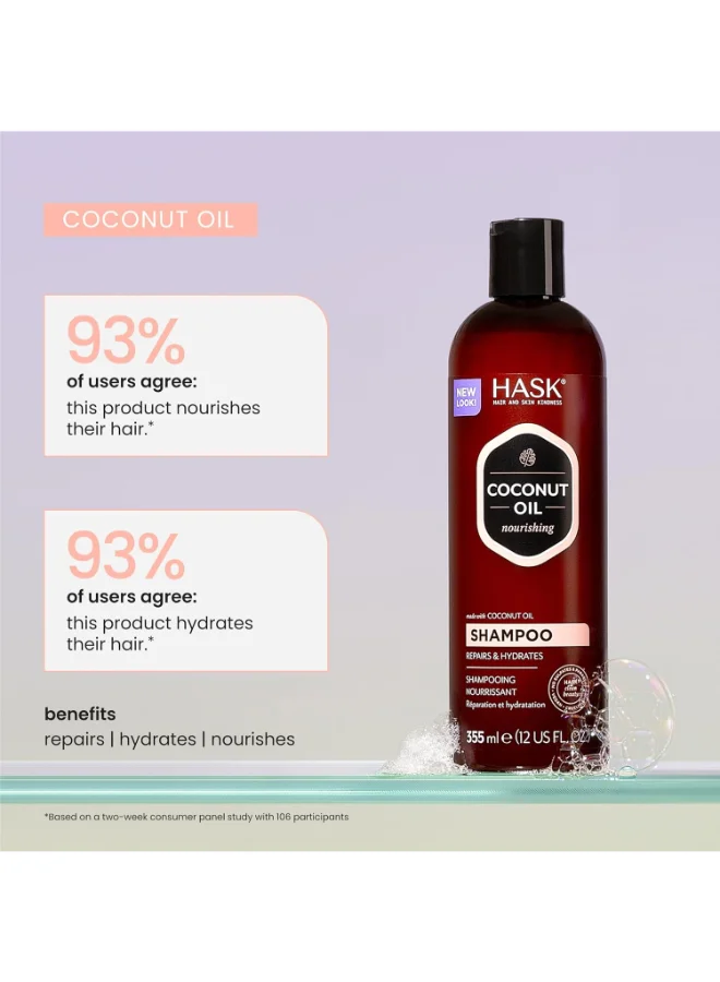 HASK Coconut Oil Nourishing Shampoo 235Ml