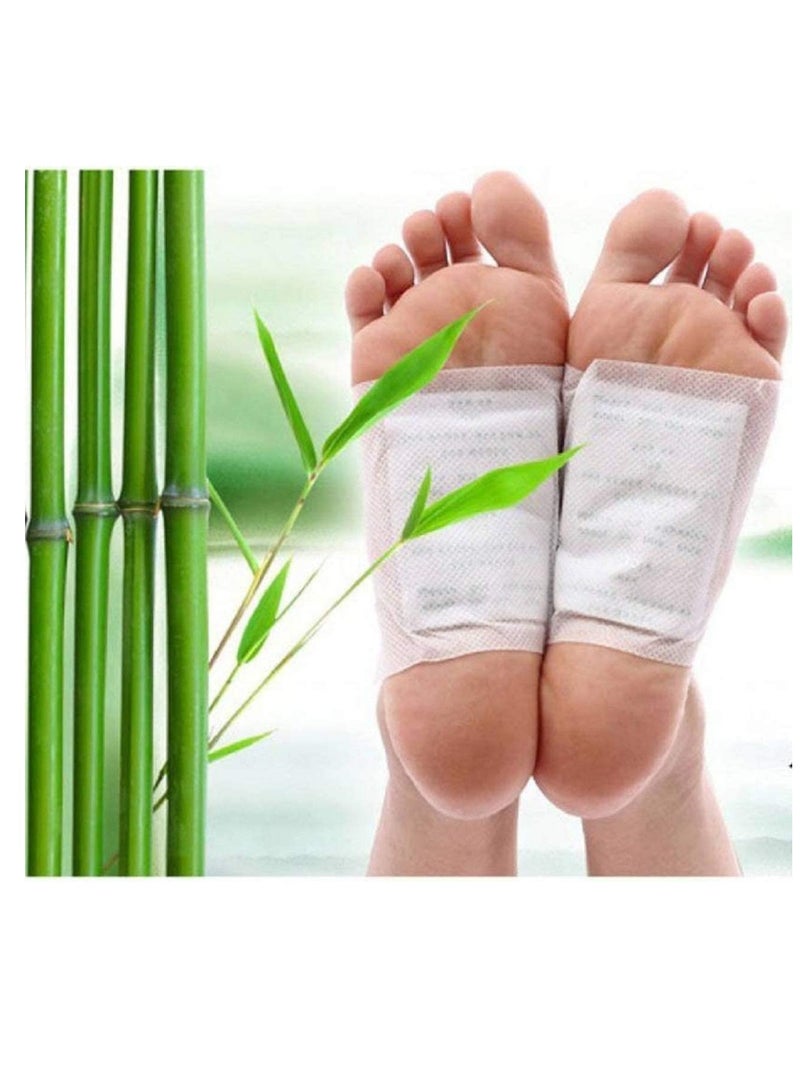 Kinoki 10 Kinoki Detox Foot Patch Pads Feet Patches Remove Body Toxins Weight Loss - Image 2