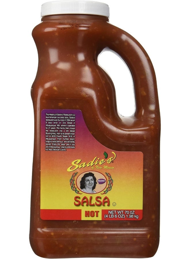 Sadie's New Mexico Hot Salsa - 70 oz - Image 1