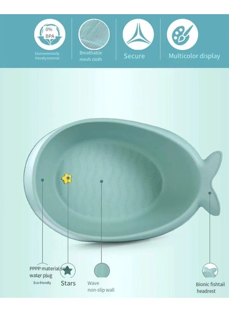 نالا حمام خاص للأطفال حديثي الولادة - أزرق - Image 3