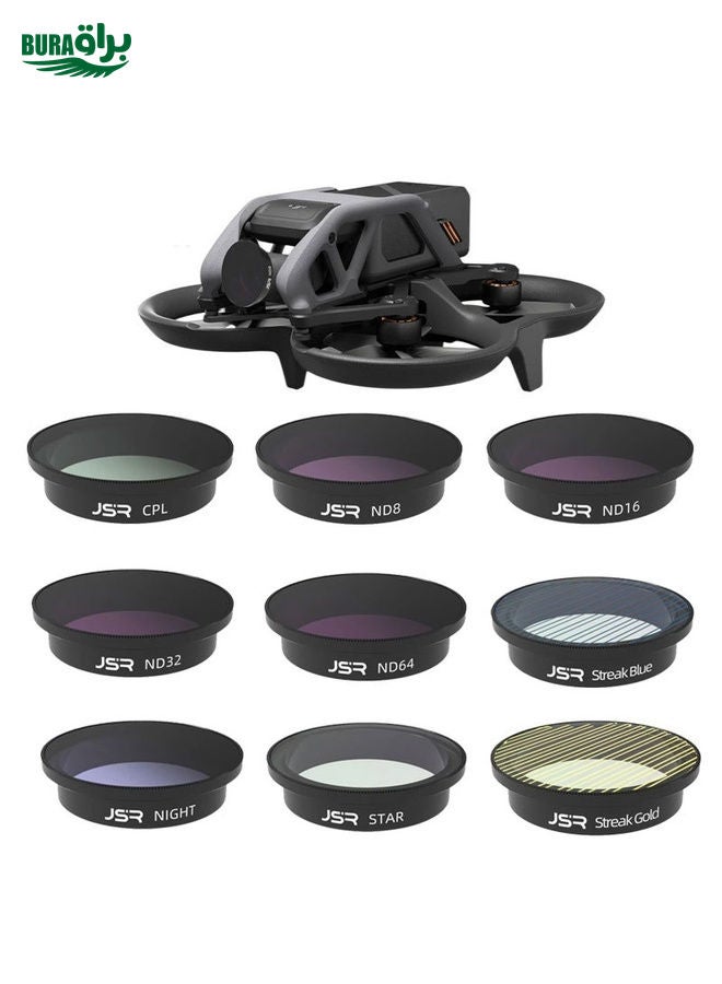 BURAQ JSR  Drone Filter Lens Filter For DJI Avata,Style: Anti-light Harm - Image 2