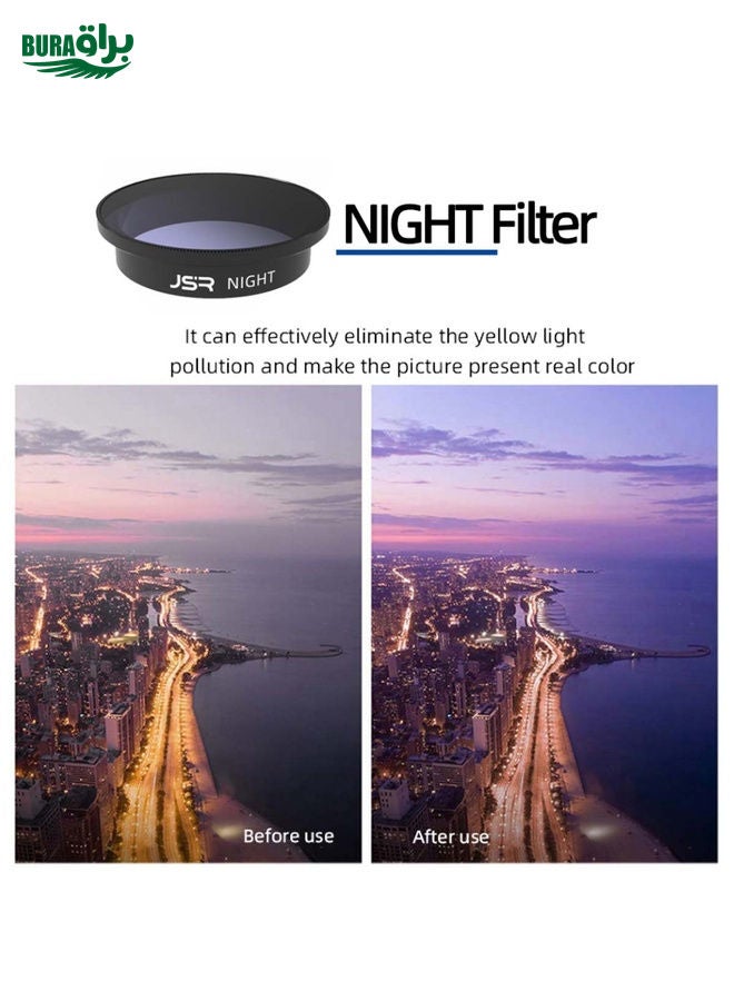 BURAQ JSR  Drone Filter Lens Filter For DJI Avata,Style: Anti-light Harm - Image 5