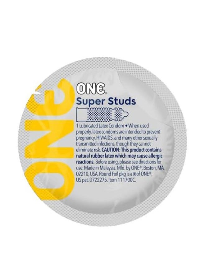 ONE Super Studs Condoms (Formerly 576 Sensations) 24 Pack