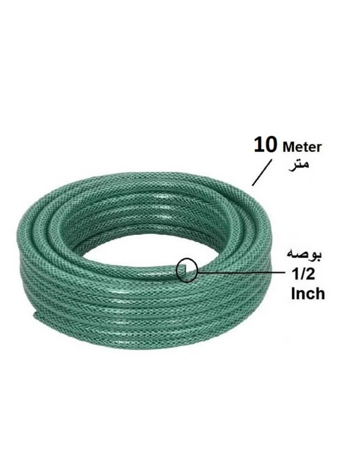 RENOVO Flex garden hose 1/2 inch 10 meters With Garden Hose Spray Gun Car Washing High Pressure Water Gun Nozzle Adjustable High Pressure  - Image 2