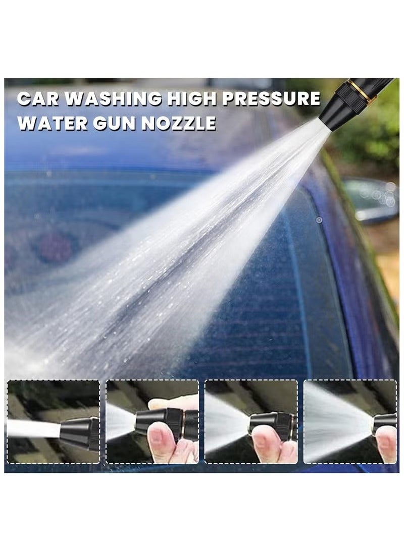 RENOVO Flex garden hose 1/2 inch 10 meters With Garden Hose Spray Gun Car Washing High Pressure Water Gun Nozzle Adjustable High Pressure  - Image 4