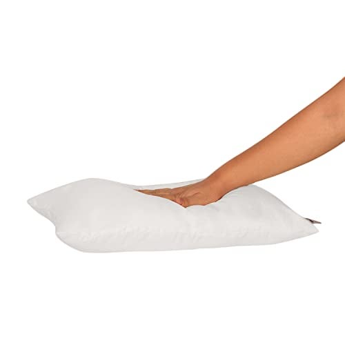 Home-The Best is for You Micro Fiber Cushion Insert Extra Soft, White (Pack of 2, 14x20 Inch) - Image 5