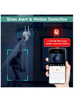 VIVP 3MP Indoor Camera, Baby/Pet Camera with Phone APP, Includes 64GB SD Card, Cameras for Home Security with 360° Pan and Tilt, Night Vision, Motion Detection, 2-Way Audio, SD/Cloud Storage, Work with Al Smart Algorithms  - Image 4