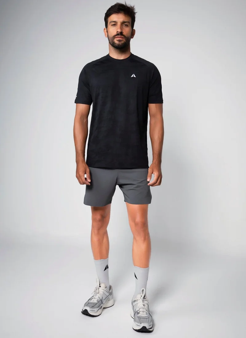Aora  Men’s Performance T-Shirt – Moisture-Wicking Athletic Fit for Training, Running & Everyday Comfort (Black) for Men | Best Price UAE