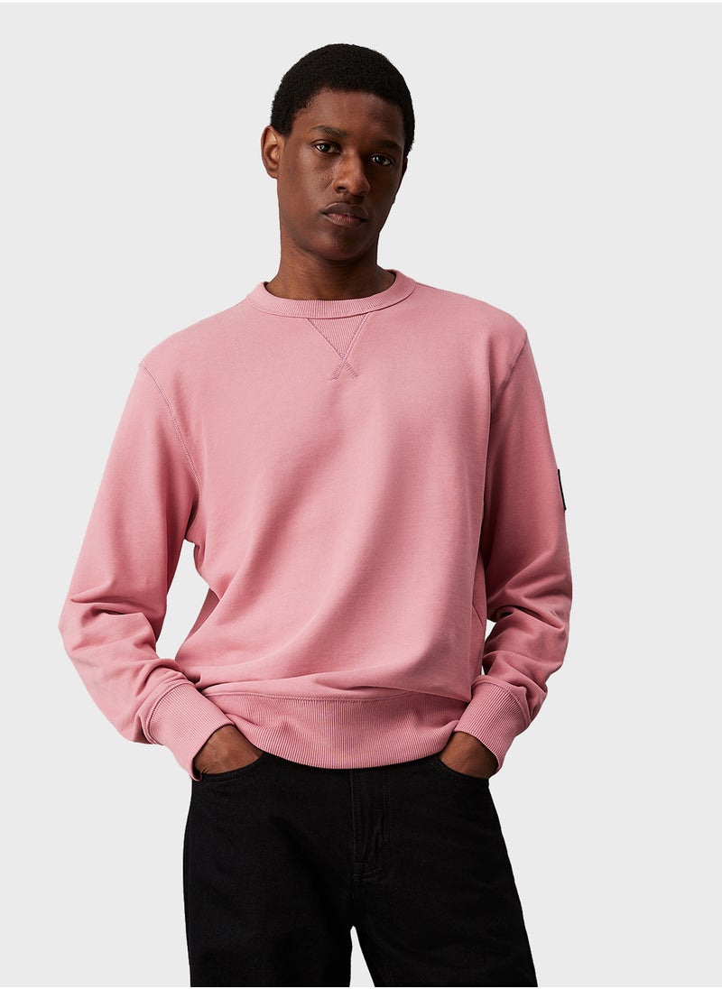Calvin Klein Jeans - Logo Crew Neck Sweatshirt - Image 1