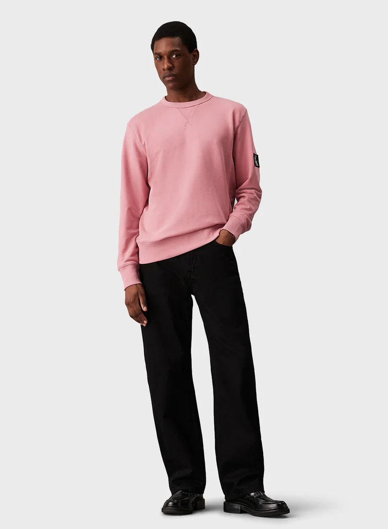 Calvin Klein Jeans Logo Crew Neck Sweatshirt