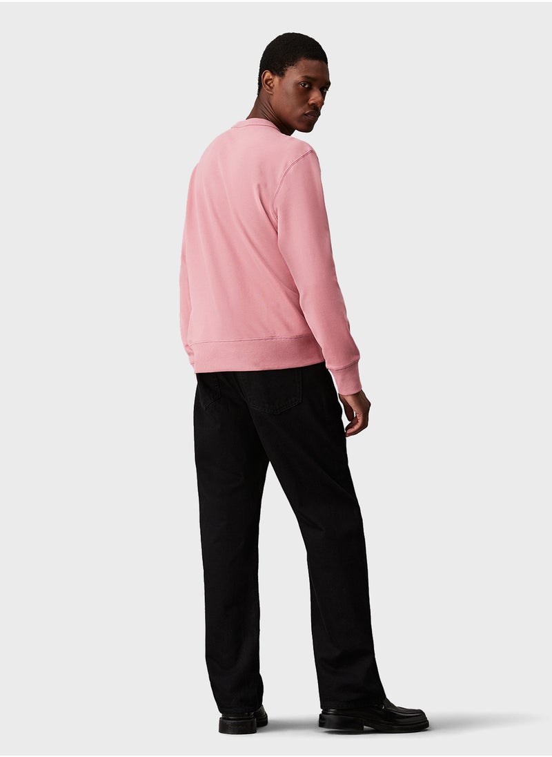 Calvin Klein Jeans - Logo Crew Neck Sweatshirt - Image 1