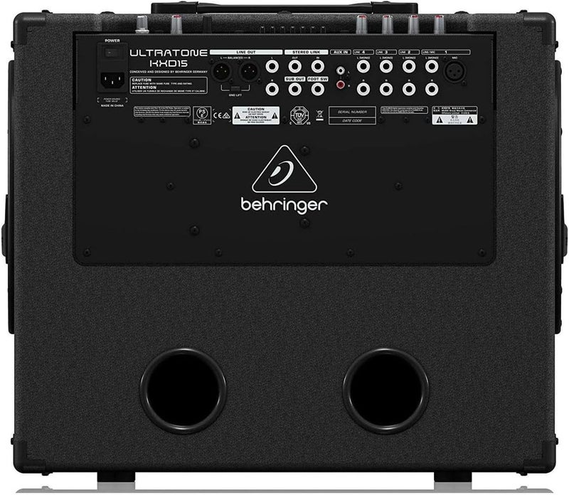 Behringer ULTRATONE KXD15 Keyboard Amplifier - 600 Watts - Image 2