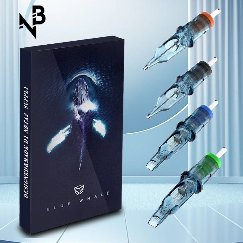 Blue Whale Integrated Needle Tattoo Needle Sterile Tattoo Needle Disposable Needle Source Factory Wholesale - Image 1