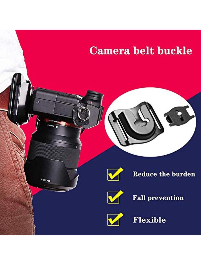 Captaintech Camera Holste, Camera Belt Mount, Hanger Sling Clip Holster for SLR DSL Camera - Image 2