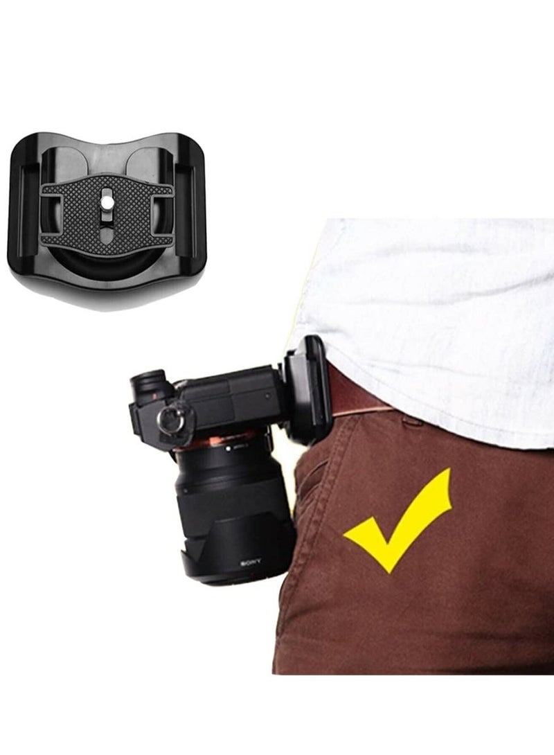 Captaintech Camera Holste, Camera Belt Mount, Hanger Sling Clip Holster for SLR DSL Camera - Image 5