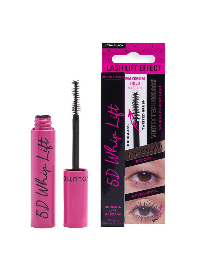 Makeup Revolution 5D Whip Lift Mascara 