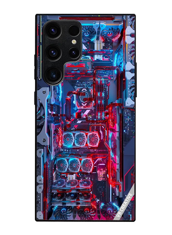 Protective Case Cover For Samsung Galaxy S25 Ultra Cpu Board Design Multicolour
