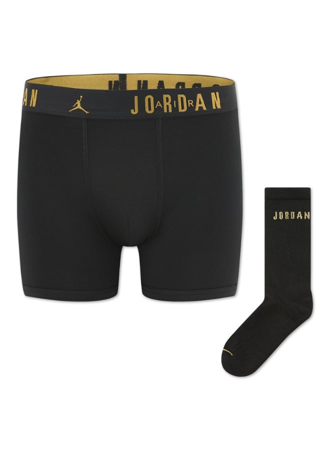 Nike جوارب و شورت بوكسر 2 قطعة S - Image 2