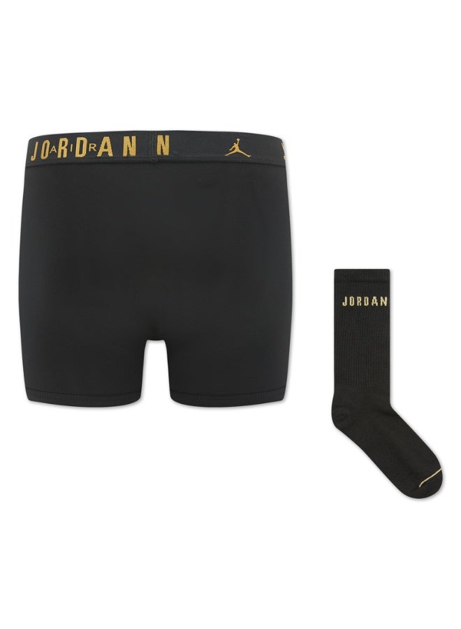 Nike جوارب و شورت بوكسر 2 قطعة S - Image 1