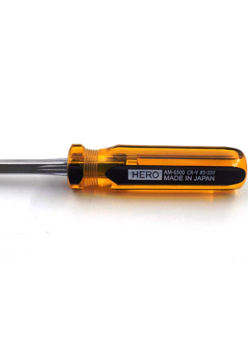 Hero Amber Colour Line Screwdriver Star 6500, #3-300 (12 inch)  - Image 2