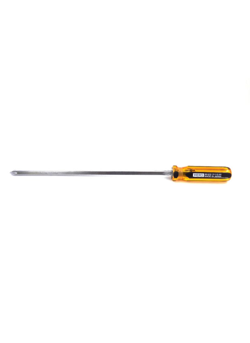 Hero Amber Colour Line Screwdriver Star 6500, #3-300 (12 inch)  - Image 1