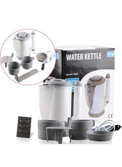 Generic 12v Travel Kettle & Utility Set 700ml, Low Wattage  In Car, Van, Plug and Play 2 Cups, Fork, Spoon and Strainer.  - Image 2