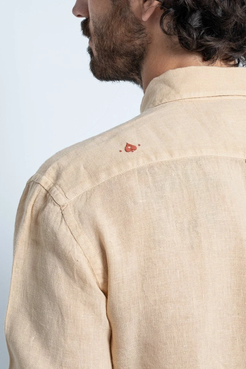 Jaqk Bali Linen Shirt - Sand