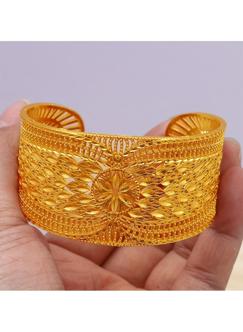JOOLI Ladies Jewelry Bracelet Bangle Gold Wealthy Women Wedding Accessories - Image 5