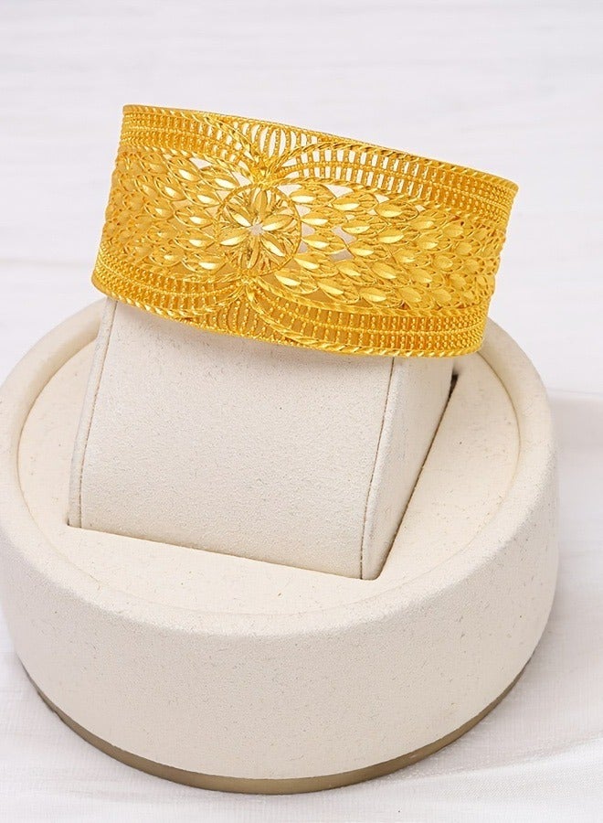 JOOLI Ladies Jewelry Bracelet Bangle Gold Wealthy Women Wedding Accessories - Image 3