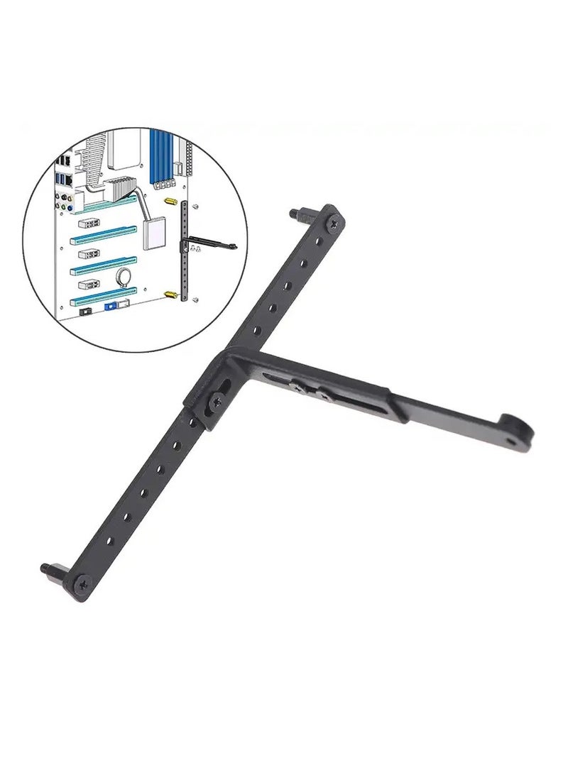 Gpu Stand With A Nubber Pad Compatible With ATX/E-ATX MB And Adjustable Height  - Image 1