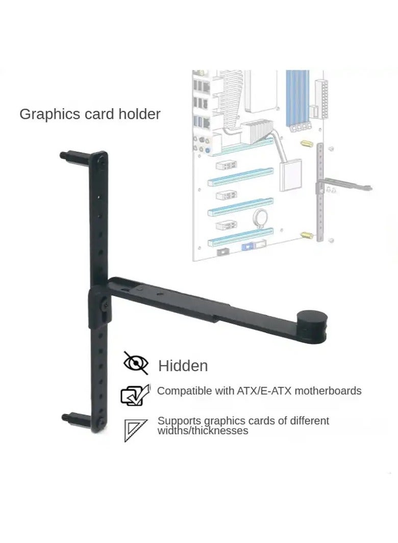 Gpu Stand With A Nubber Pad Compatible With ATX/E-ATX MB And Adjustable Height  - Image 5