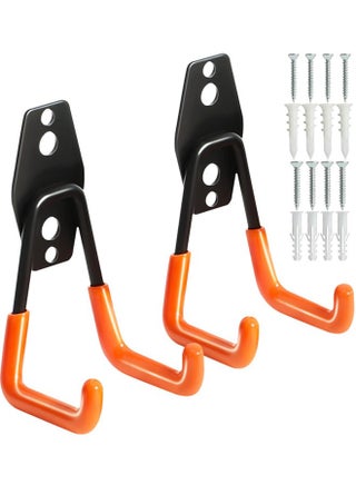 Heavy Duty Garage Hooks for Hanging, 2 Pack Garage Storage Hooks for Ladder Extension Cord Tool Cable, Wall Mount Small Utility U Hooks, Garage Hanger&Organizer - pzsku/ZE39DEBD62F83B4475D3BZ/45/_/1730449549/17b94f24-a502-4f71-a5de-f29f343d5d2a