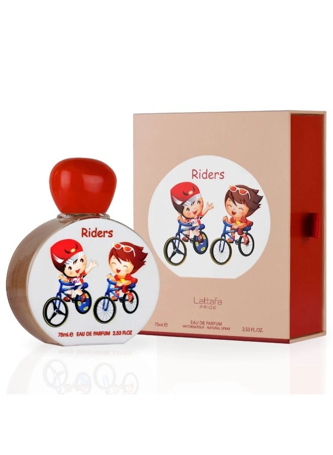 لطافة لاتافا برايد رايدرز عطر للأطفال – 75 مل | عطر منعش، زهري، وحمضي - Image 1