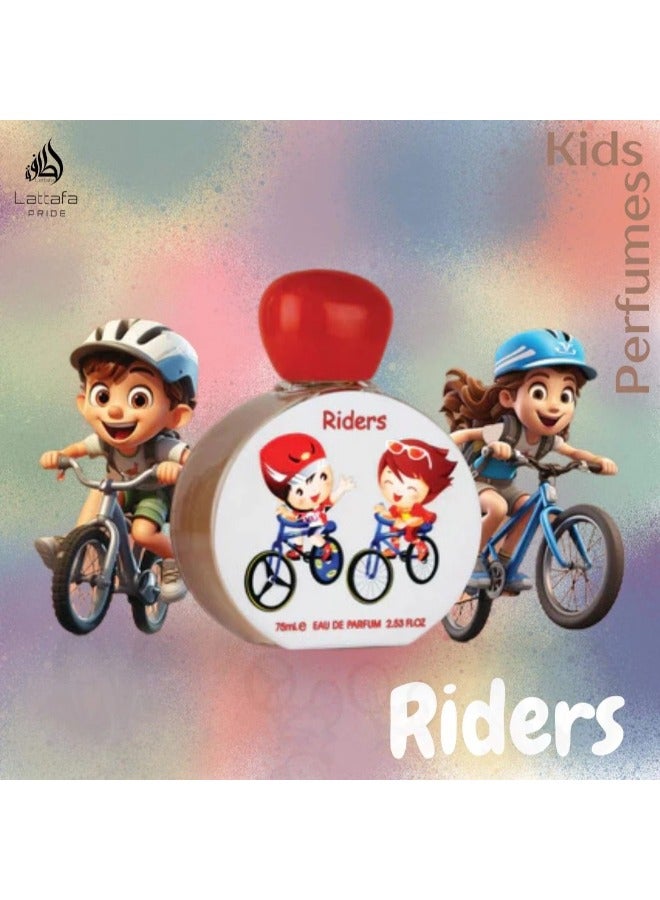 لطافة لاتافا برايد رايدرز عطر للأطفال – 75 مل | عطر منعش، زهري، وحمضي - Image 5
