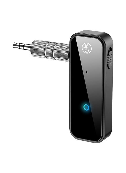 C28 Bluetooth Transmitter and Receiver, Hands-free Car Kit, Wireless Audio Adapter with Microphone, for Headphone Speaker Car Stereo MP3 TV PC