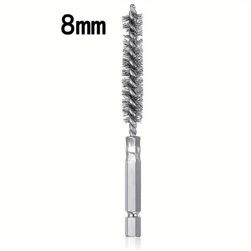 Stainless Steel Wire Tube Brush 10mm For Deburring Rust Removal Polishing - Image 3