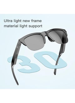 General Men's audio sunglasses, smart glasses, smart polarized sunglasses, wireless sunglasses with voice control, UV protection sunglasses with microphone and speaker  - Image 4