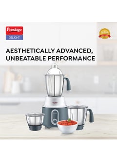 PRESTIGE Prestige Delight Mixer Grinder 750 W (With 3 Stainless Steel Jars)  - Image 2