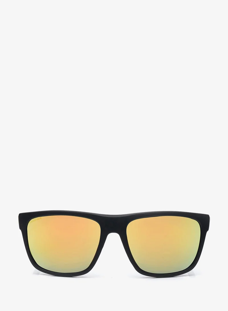 Fastrack Polarized Sunglasses Black Frame Smoke Mirror Lens 60mm  - P543YL1PV