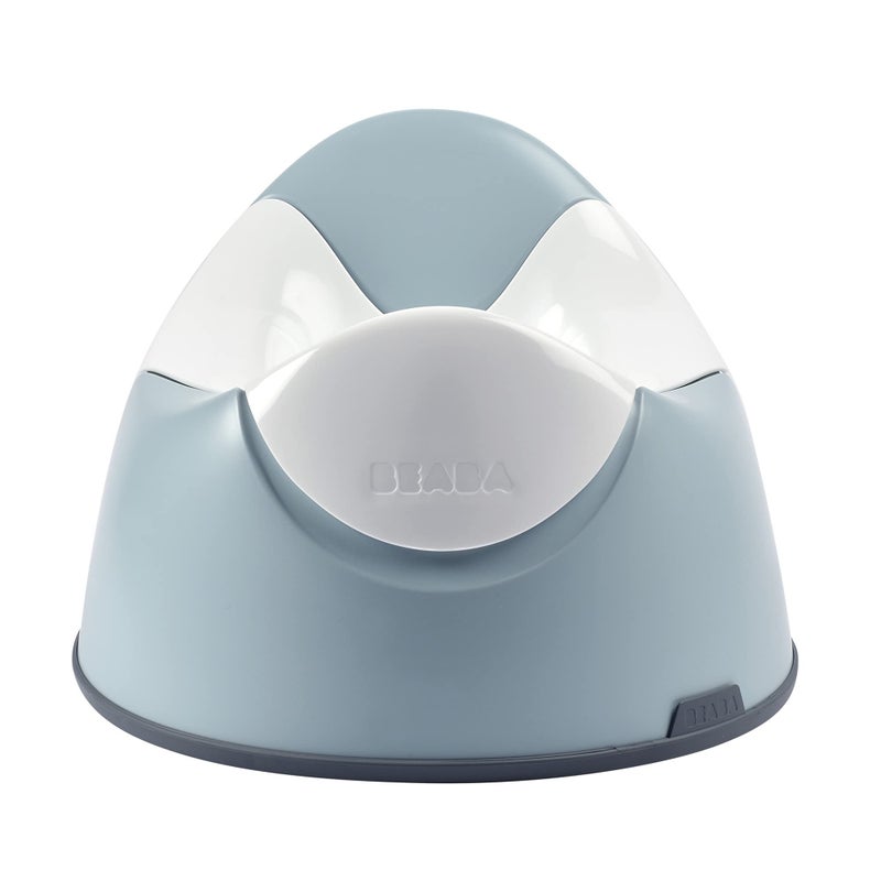 BEABA Ergonomic Training Potty, Provides Comfort and Support, Lightweight & Portable, Compact Toddler Potty (Rain) - Image 4